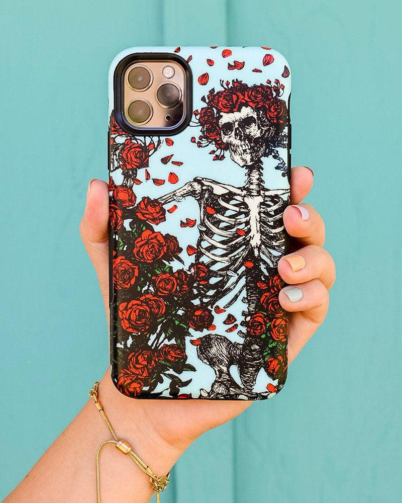 Forever Grateful | Grateful Dead Skeleton Case iPhone Case Grateful Dead 