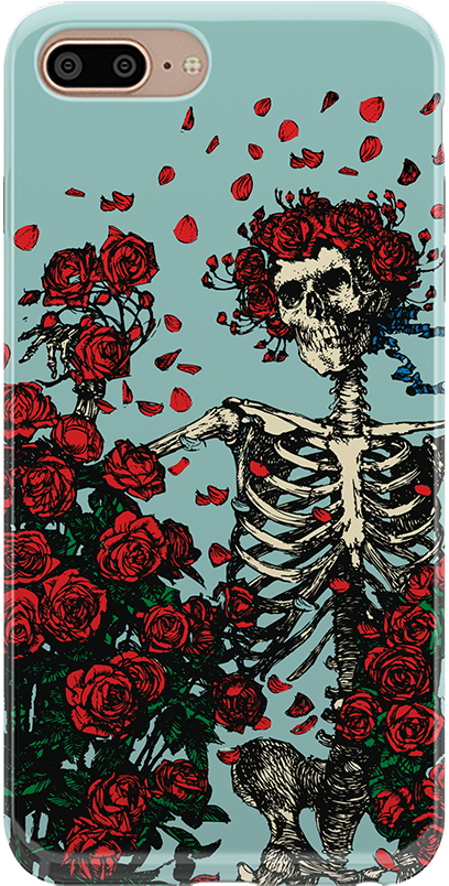 Forever Grateful | Grateful Dead Skeleton Case iPhone Case Grateful Dead Classic iPhone 6/7/8 Plus 