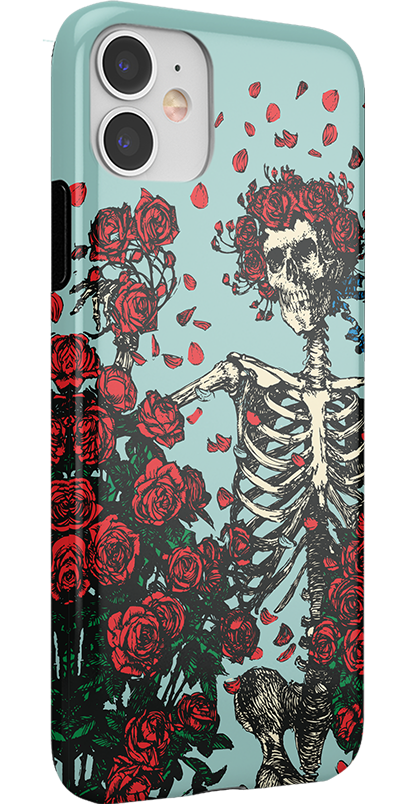 Forever Grateful | Grateful Dead Skeleton Case iPhone Case Grateful Dead 