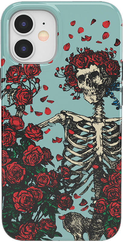 Forever Grateful | Grateful Dead Skeleton Case iPhone Case Grateful Dead Classic iPhone 12 