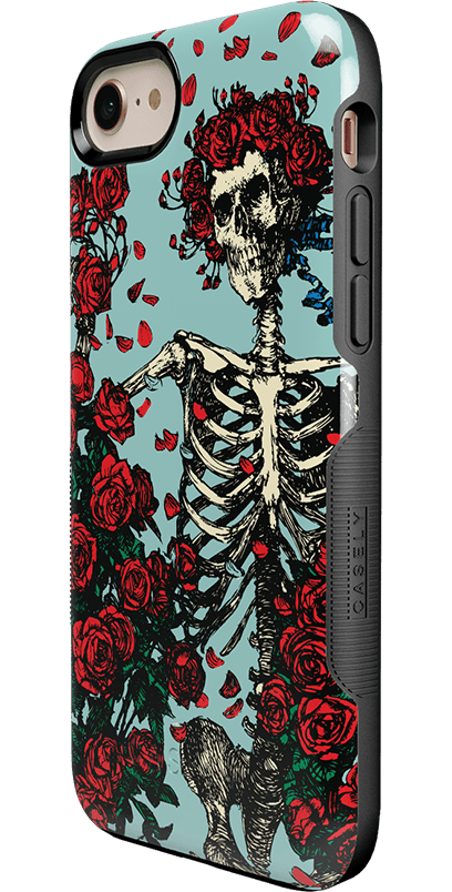 Forever Grateful | Grateful Dead Skeleton Case iPhone Case Grateful Dead 