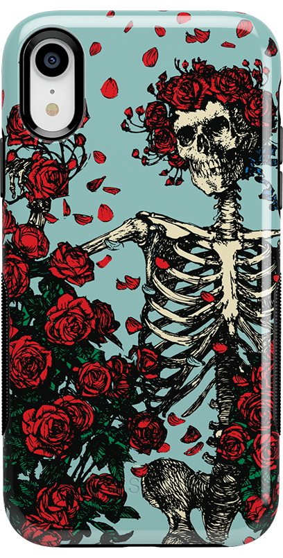 Forever Grateful | Grateful Dead Skeleton Case iPhone Case Grateful Dead Bold iPhone XR 