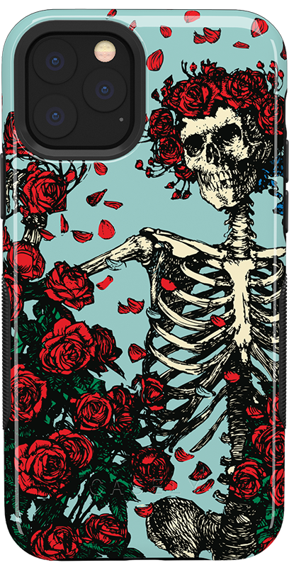 Forever Grateful | Grateful Dead Skeleton Case iPhone Case Grateful Dead Bold iPhone 11 Pro Max 