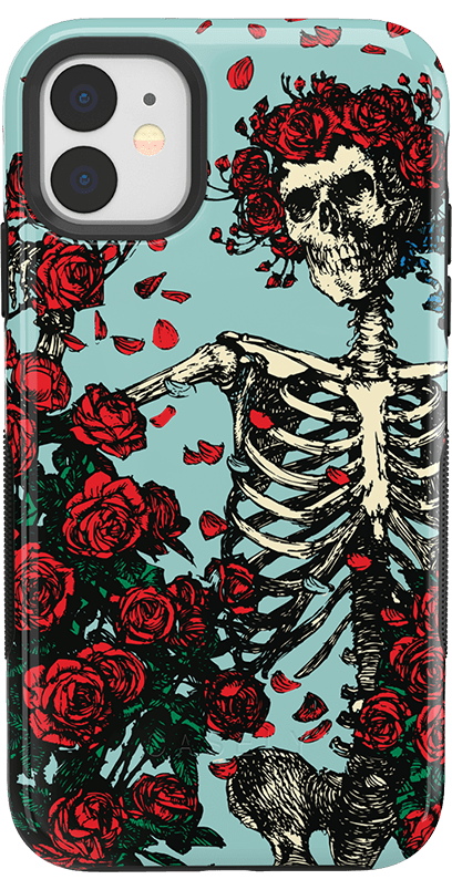 Forever Grateful | Grateful Dead Skeleton Case iPhone Case Grateful Dead Bold iPhone 11 