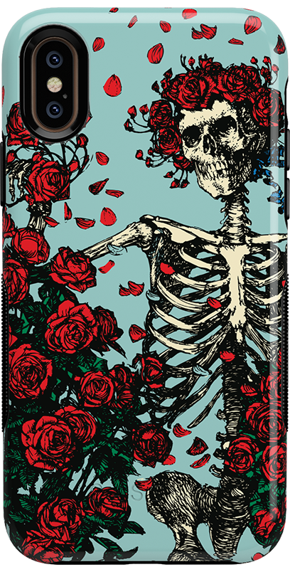 Forever Grateful | Grateful Dead Skeleton Case iPhone Case Grateful Dead Bold iPhone XS Max 