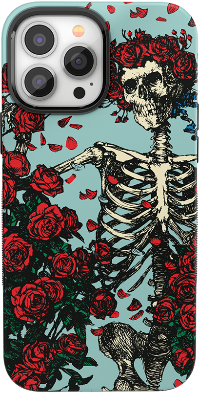 Forever Grateful | Grateful Dead Skeleton Case iPhone Case Grateful Dead Bold + MagSafe® iPhone 13 Pro Max 