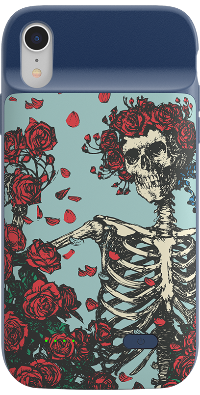 Forever Grateful | Grateful Dead Skeleton Case iPhone Case Grateful Dead Power 2.0 iPhone XR 